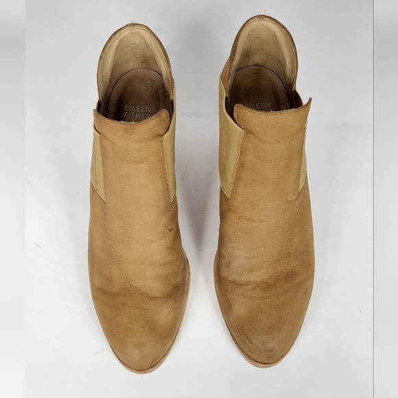 Eileen Fisher Leather Boots #657 Size 9 - Picture 5 of 12